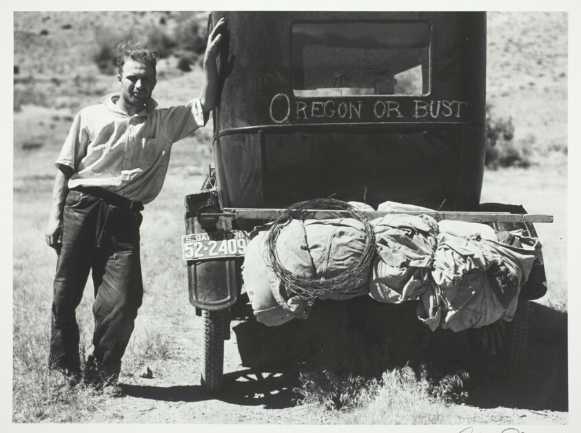 Vernon Evans, Migrant to Oregon from South Dakota