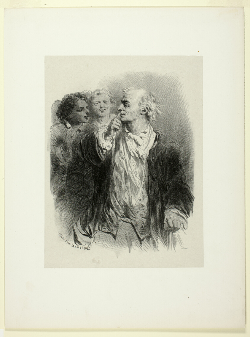 A Gentleman and Two Companions