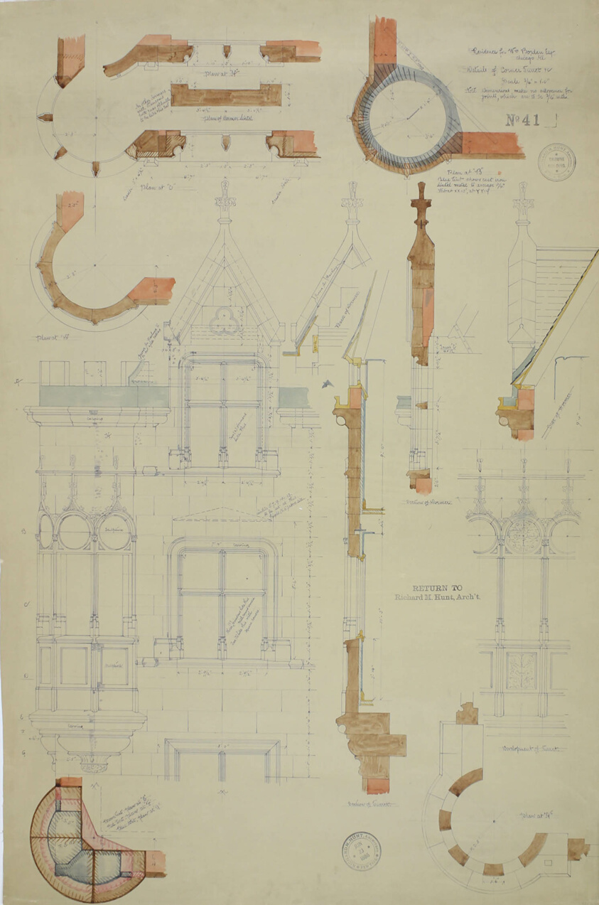 William Borden Esq. House, Chicago, Illinois, Detail