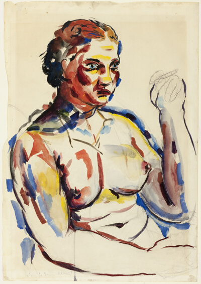 Seated Female Nude