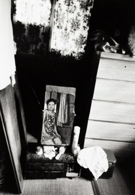 A Woman in a Mirror, Sakea-Town, from the series "Women who saved Okinawa"