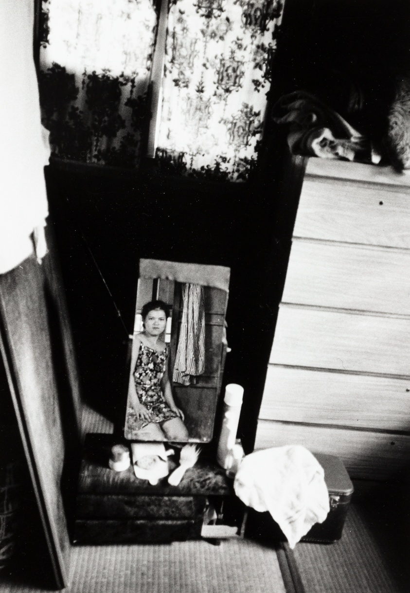 A Woman in a Mirror, Sakea-Town, from the series "Women who saved Okinawa"