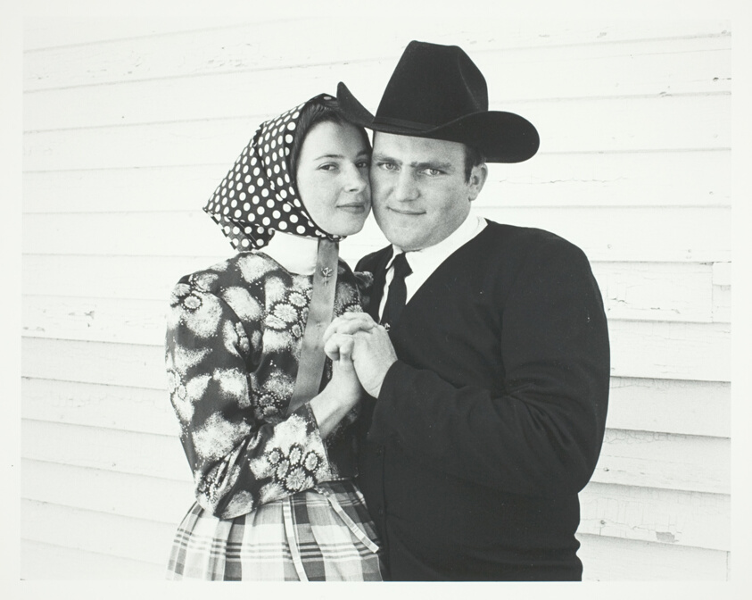 Newlyweds, from the series "Hutterites"