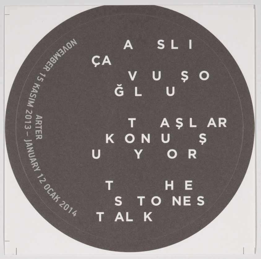 The Stones Talk - Aslı Çavuşoğlu