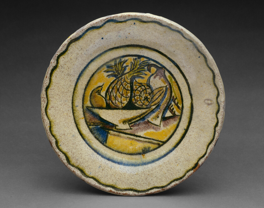 Plate with Still Life