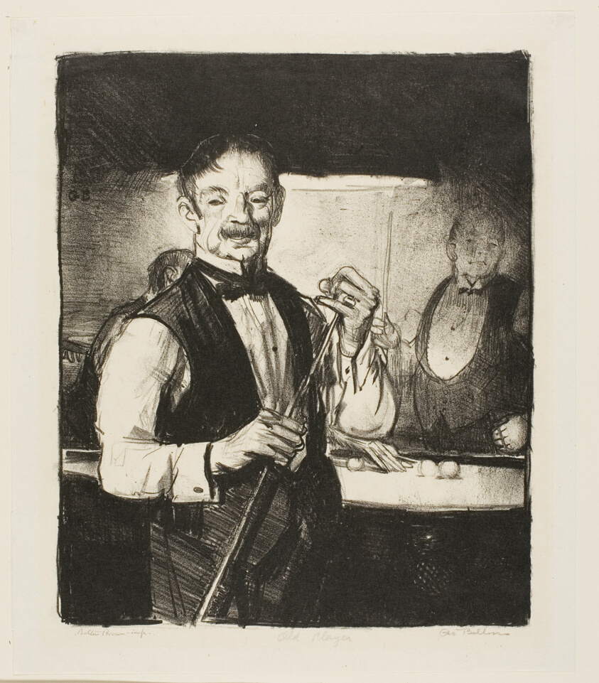 Old Billiard Player