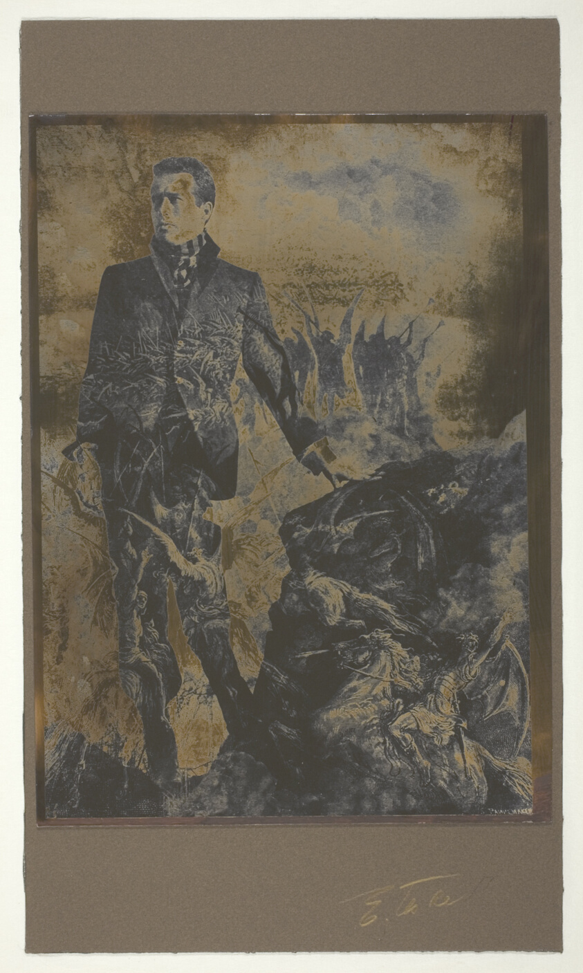 Kenneth Anger, Topanga Canyon, Composite with Gustave Doré Engraving