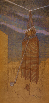 Tour Jacques, TOPS Design Competition, Perspective