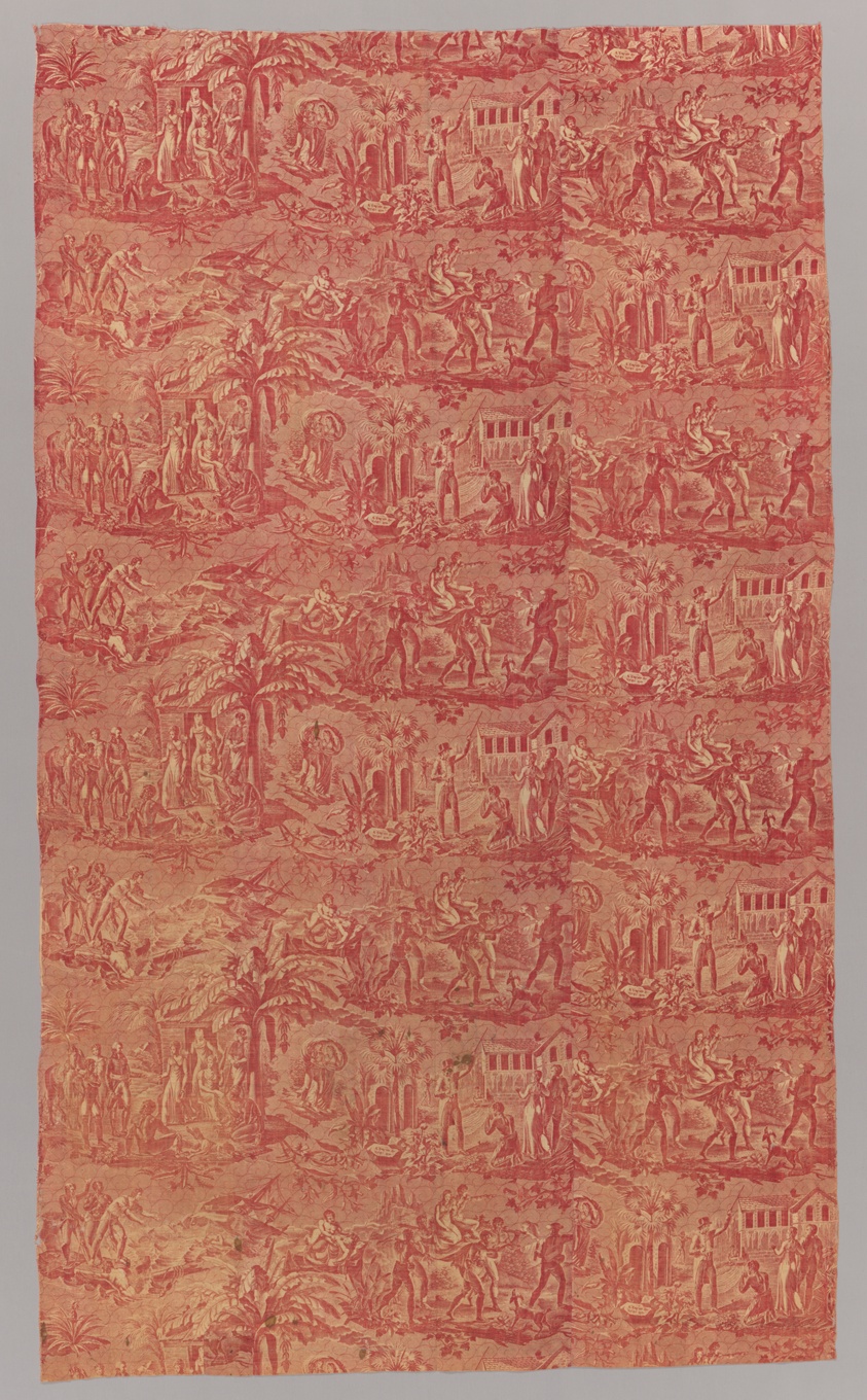 “Paul and Virginie” Furnishing Fabric