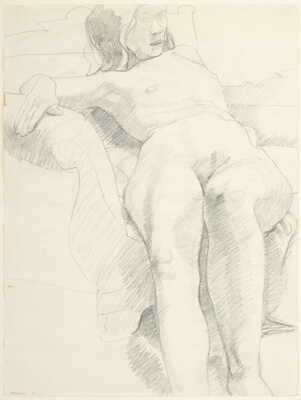 Female Nude on a Couch