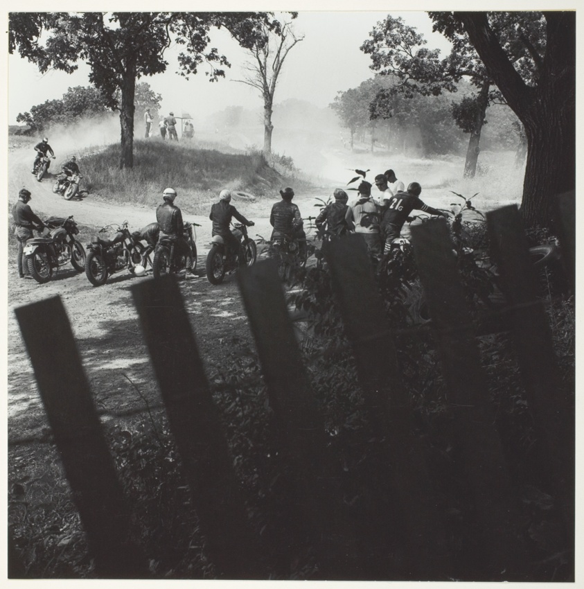 Scrambles Track, McHenry, Illinois, from the series "The Bikeriders"