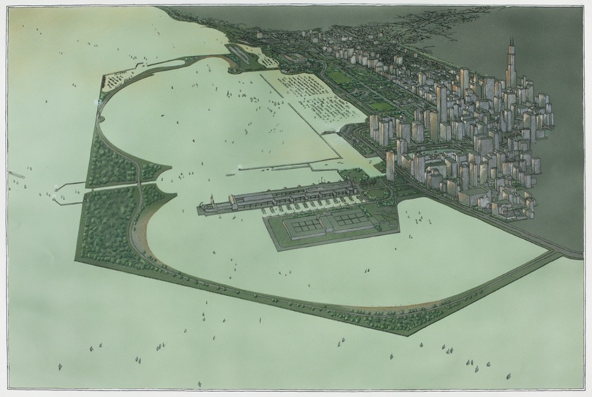 Chicago Lagoon Proposal, Perspective