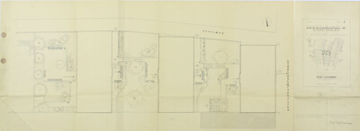 Apartment Building Community, Heiligenstadterstrasse 129, Wien XIX, Vienna, Austria, Plans of Gardens