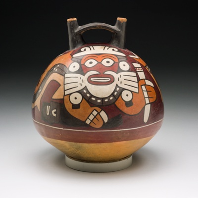 Vessel with Marine Beings