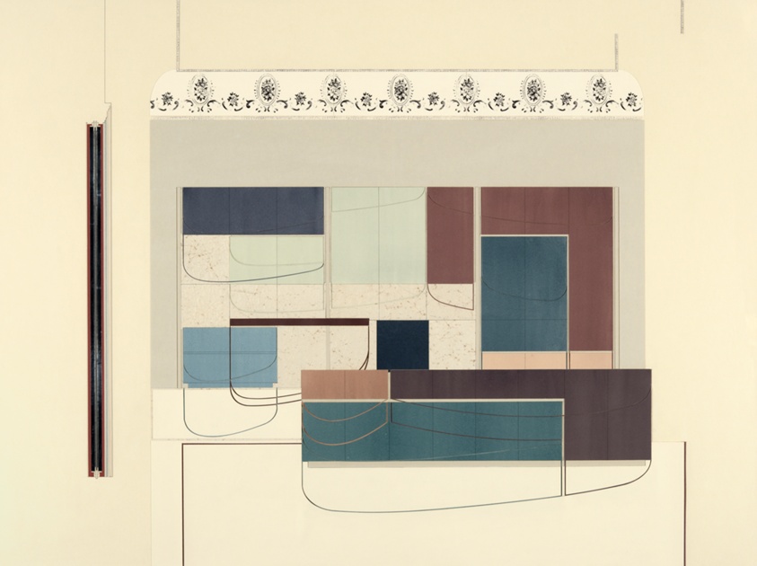 Victorian Townhouse Extended, Chicago, Illinois, Collage