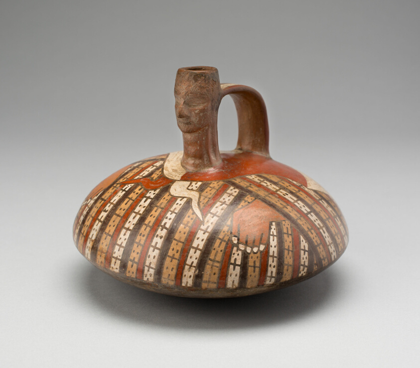 Vessel in the Form of the Head and Torso of a Figure