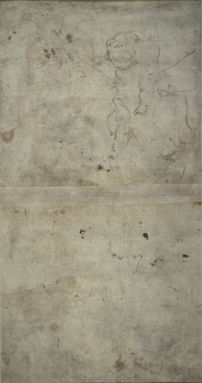 Sketch of Joseph Holding the Christ Child