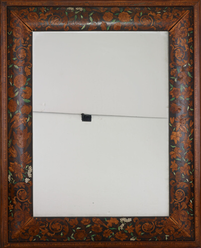 Cushion-Framed Mirror