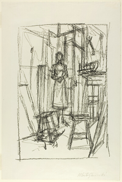 Annette in the Studio