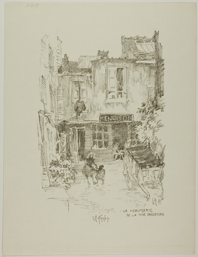 The Carpenter Shop of the Rue Daguerre