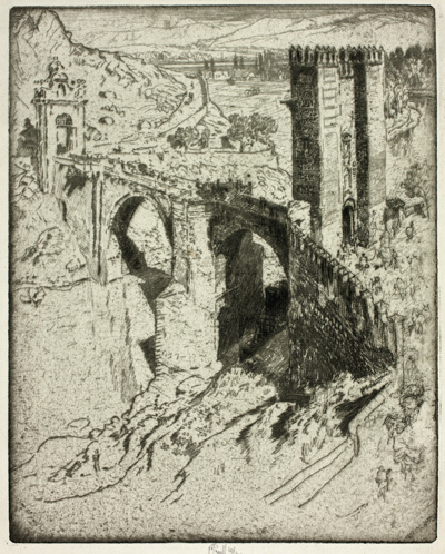 The Bridge of Alcantara, Toledo