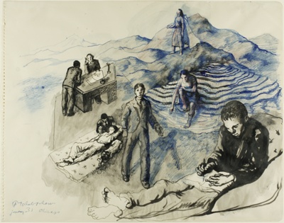 Figures in a Landscape