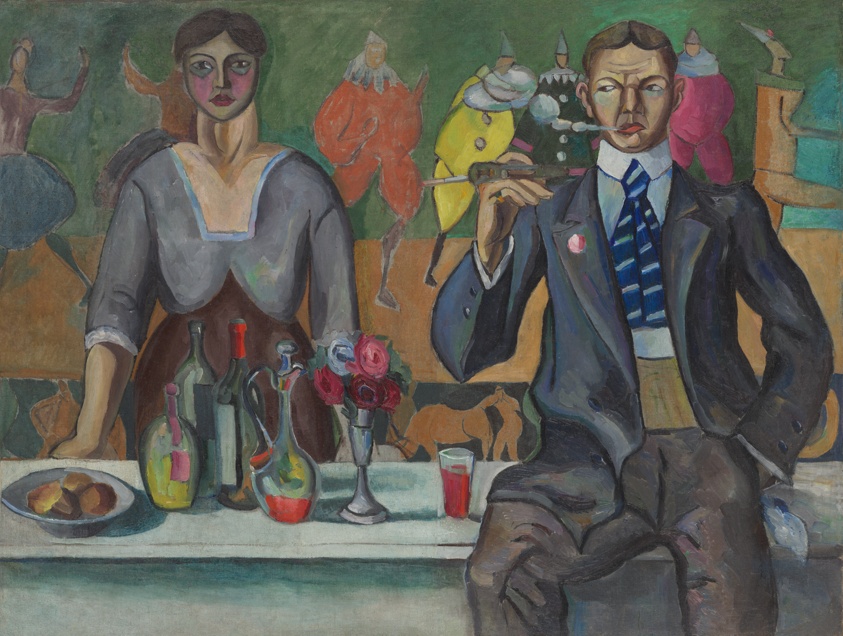 Portrait of Natalia Goncharova and Mikhail Larionov