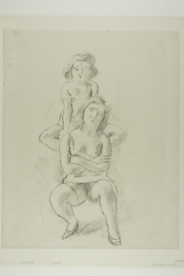 Two Women Wearing Slips