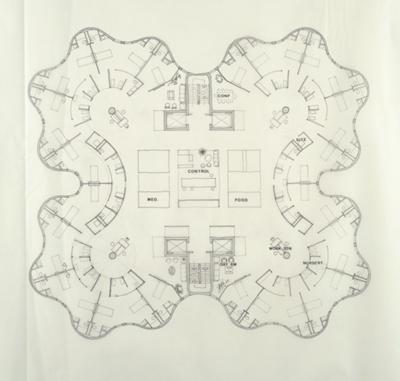 Prentice Women's Hospital, Chicago, Illinois, Floor Plan