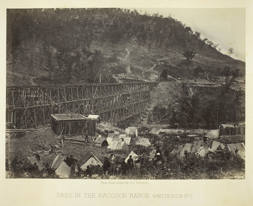 Pass in the Raccoon Range, Whiteside No. 1