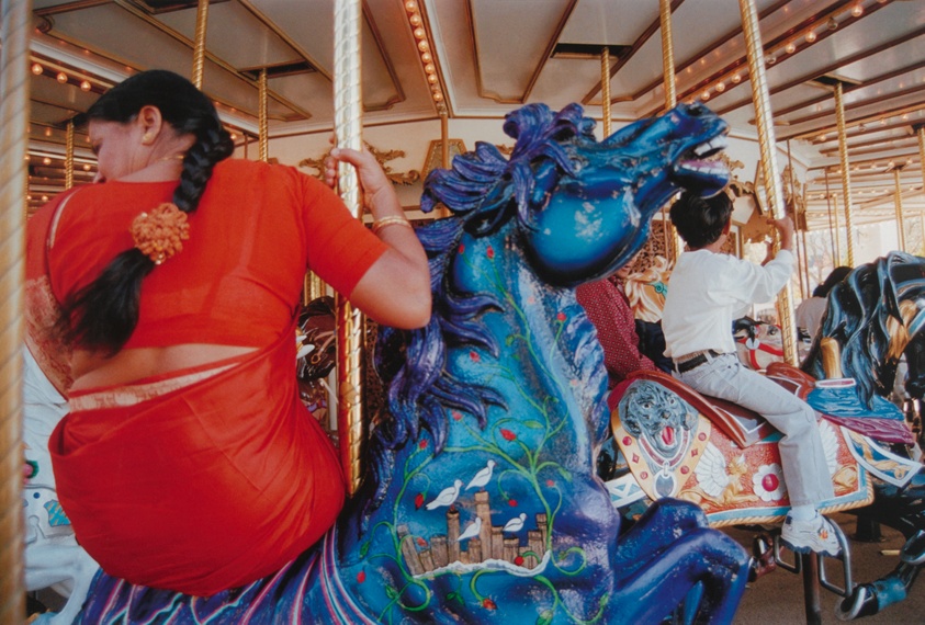 Diwali Mela at Great America, Santa Clara, California, from the series "The Americans," (2000-2007)