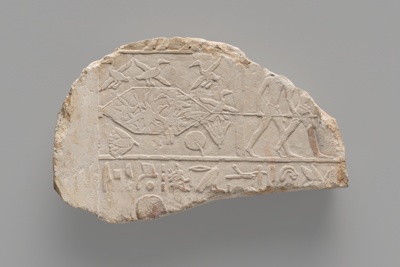 Relief Fragment Depicting Ipi and Fowling in the Marshes