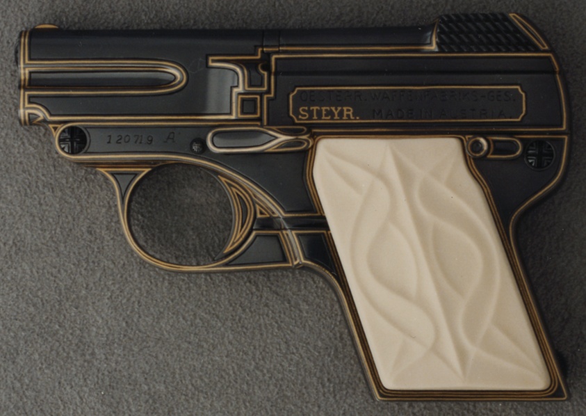 Steyr OWG Model 1909 Semi-Automatic Pistol