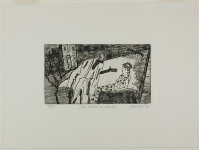 The Moor in Harlem, from Eight Etchings