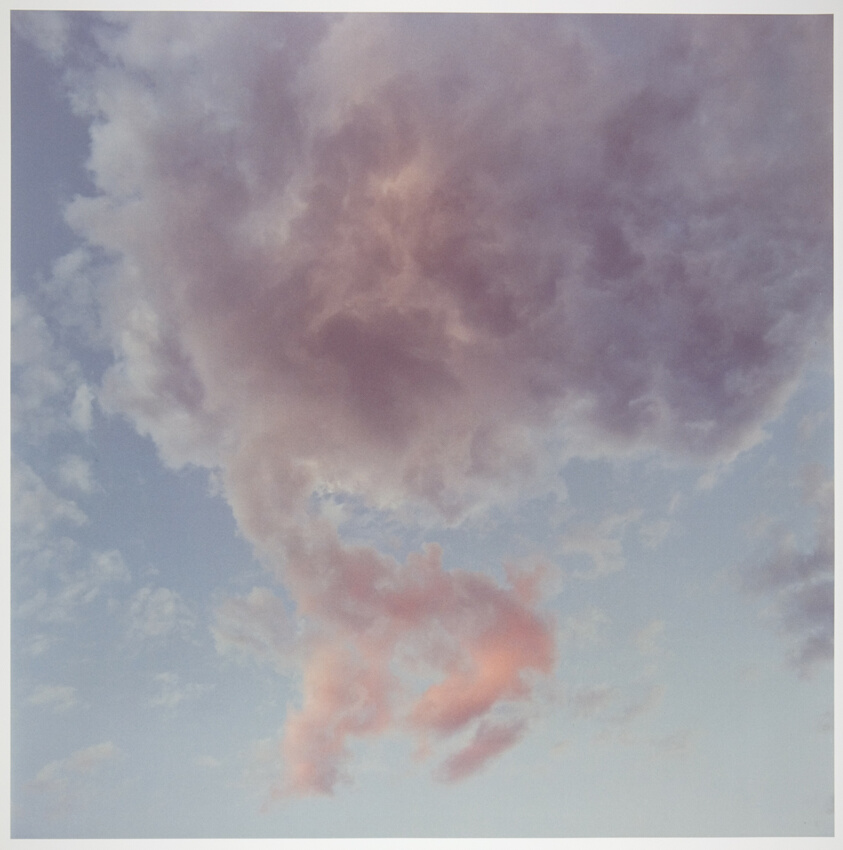 Sky Over Shawnee County, Kansas, from the series “Prairie: Images of Ground and Sky” (1978-85)