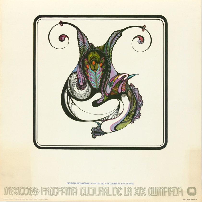 International Festival of the Arts, Mexico City Cultural Olympics Poster (no. 22)
