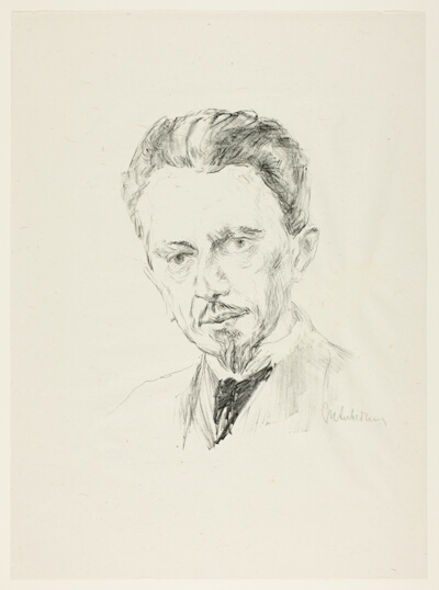 Portrait of Karl Scheffler