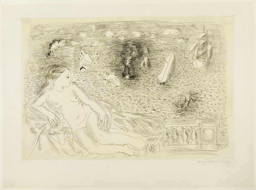 Bather Before the Sea