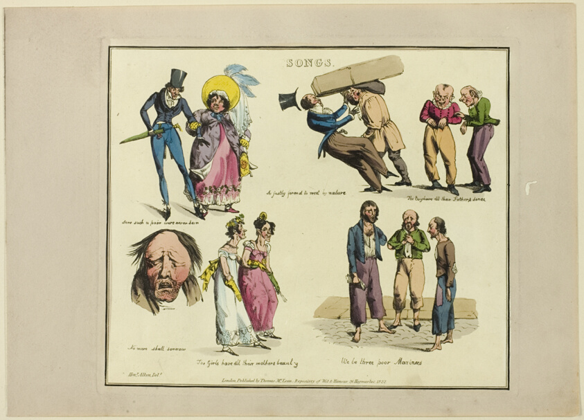 Plate from Illustrations to Popular Songs