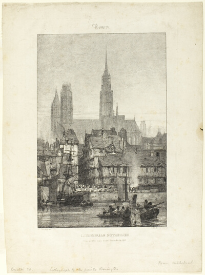Notre Dame Cathedral in Rouen