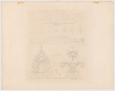 System of Architectural Ornament, Plate 2, Manipulation of the Organic