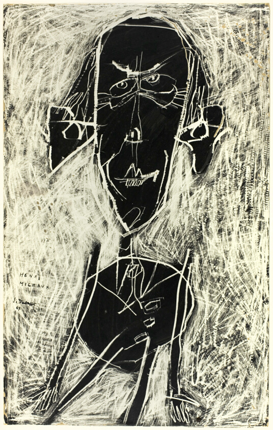 Portrait of Henri Michaux