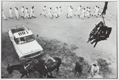 From the Picket Tower, Ferguson Unit, Texas, from the series "Conversations with the Dead" and No. 15 from the portfolio "Danny Lyon" (1979)