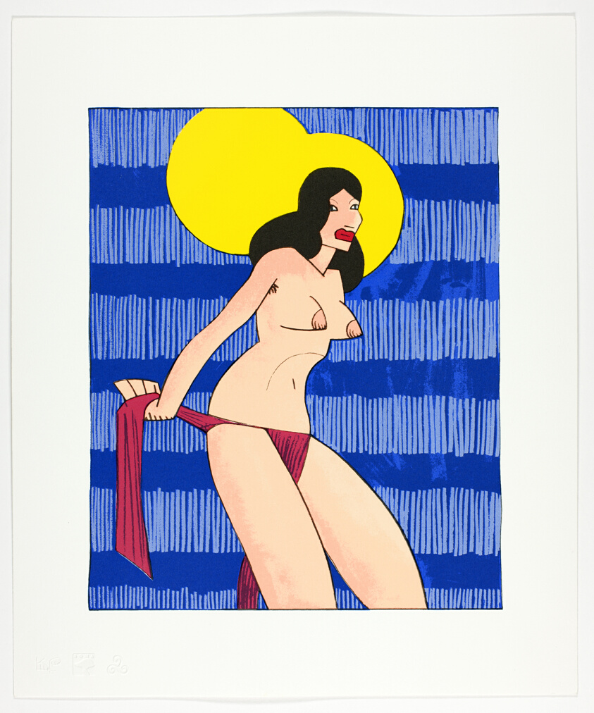 Topless Dancer, from The Plain of Smokes