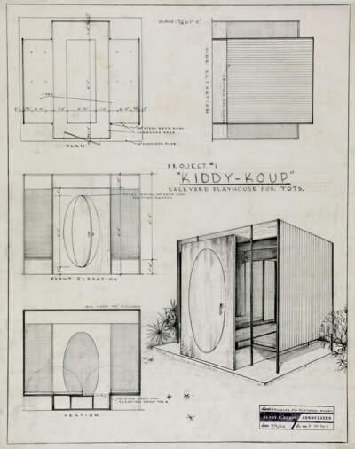 Douglas Fir Plywood Association, Idea Sketches