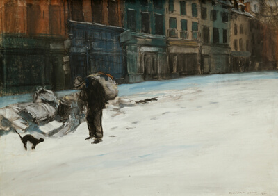 The Tired City (Early Morning, Paris)