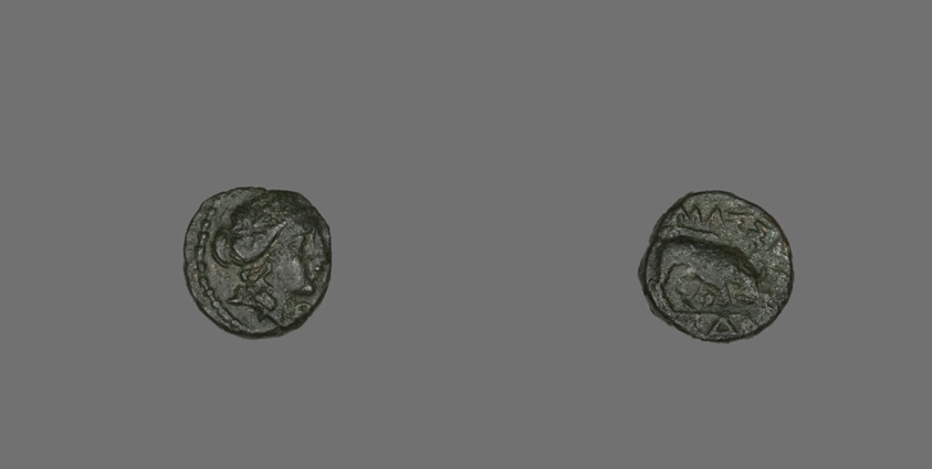 Coin Depicting the God Apollo