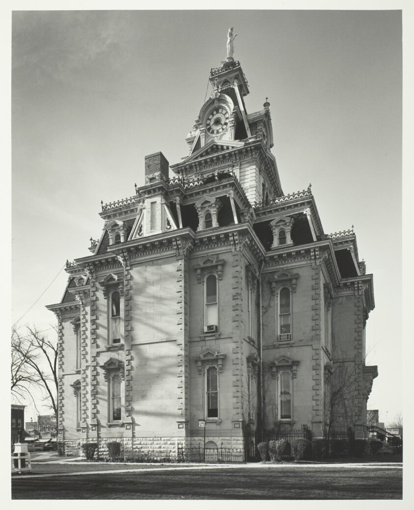 Side Elevation, Davis County Court House, Bloomfield, Iowa