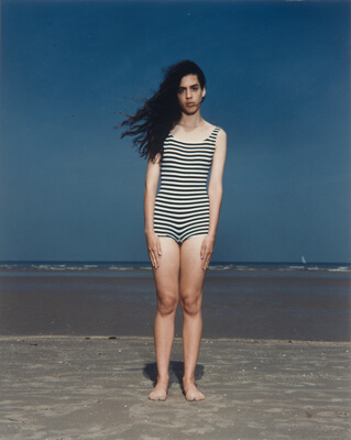 "De Panne, Belgium, August 7, 1992," from Beach Portraits