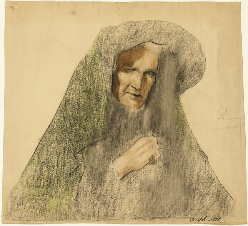 Serbian Old Woman (War Refugee)